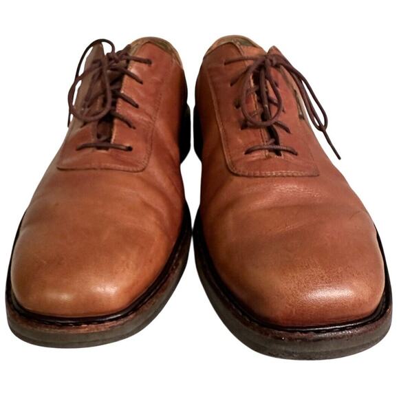 Mephisto Brown Leather Oxfords main image 12